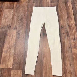Cream Leggings